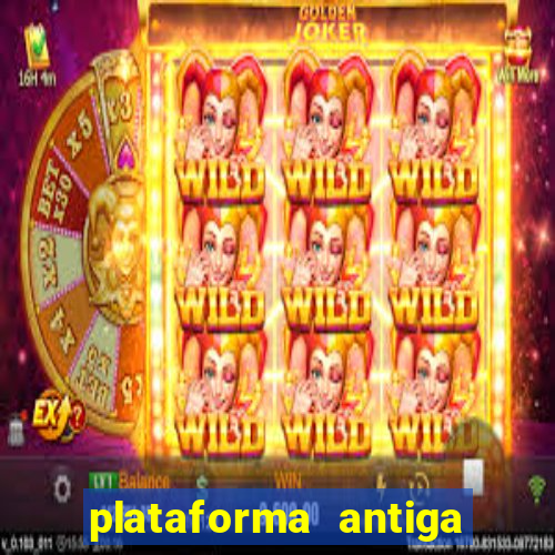 plataforma antiga do tigre